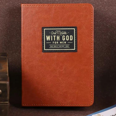 One Minute with God for Men, 365 Days Deluxe Devotional Journal