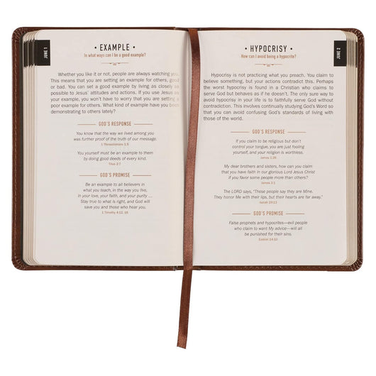 One Minute with God for Men, 365 Days Devotional Journal