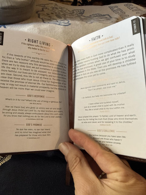 One Minute with God for Men, 365 Days Deluxe Devotional Journal